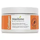 Maritime Naturals Daily Collagen Moisturizer, Retinol Cream, Collagen, Jojoba Oil, & Vitamin E, Face Cream for Women & Men, Made with Organic Ingredients, 120 ml