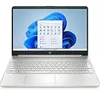 HP 15s-eq1040ns - Ordenador portátil de 15.6" HD (AMD Athlon 3020E, 4GB RAM, 128GB SSD, AMD Radeon Graphics, Windows 11 Home en Modo S, Microsoft 365 Personal Incluido) Plata - Teclado QWERTY Español