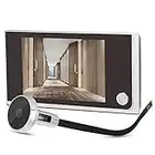 Visualizzatore Spioncino Digitale LCD da 3 5 "a 120 gradi Telecamera a occhi di Gatto Elettronica con Monitoraggio Visivo Fotografico Campanello con Video Elettronica Intelligente per Appartamenti