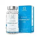 Probioticos y Prebioticos Intestinales [ 50 mil millones de UFC ] 20x Cepas bacterianas (Incl. Acidophilus & Bifidobacterium) + Inulina por dosis - Zinc agregado para apoyo inmunológico - 60 Cápsulas