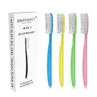 DR PEFECT Extra Hard & Firm Toothbrush BPA Free Large Long Head Whitening Teeth Pack of 4