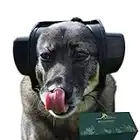 ARpaw Dog Earmuffs for Hearing Protection - Dog Headphones for Noise Cancelling - Ear Muffs for Dog (Small, Black)