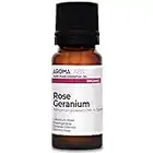 BIO - Rose Geranium Essential Oil - 5mL - 100% Pure, Natural, Chemotyped and AB Certified - AROMA LABS (French Brand)