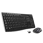 Logitech MK270 Kabelloses Tastatur-Maus-Set, 2.4 GHz Wireless Verbindung via Nano USB-Empfänger, Lange Akkulaufzeit, Für Windows und ChromeOS, Deutsches QWERTZ-Layout - schwarz (10-Pack)