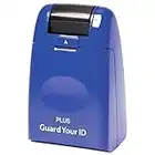 The Original Guard Your ID Identity Protection Stamp Security Wide Roller (Blue) IS-500CM