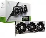 MSI GeForce RTX 4090 SUPRIM X 24G Gaming Grafikkarte - NVIDIA RTX 4090, 24GB GDDR6X Speicher, 384-bit, 21 Gbps