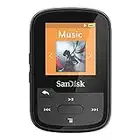 SanDisk 32GB Clip Sport Plus MP3 Player, Black - Bluetooth, LCD Screen, FM Radio - SDMX32-032G-G46K