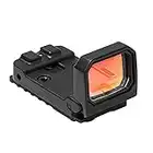 Flip Up Red Dot Sight Reflex Sight RMR Scope Mount for MOS Glock or Slide Cut Accept RMR 1913 Mount Rifle Scopes Black