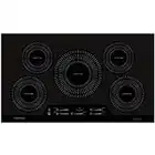 FRIGIDAIRE FGIC3666TB Gallery 36" Electric Induction Cooktop, Built-in 5-Burner, Vitroceramic Glass, Black