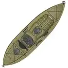 Lifetime Tamarack Angler Sit-On-Top Kayak, Olive, 120"