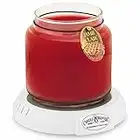 Candle Warmers Etc. Original Candle Warmer Plate (White, Plug-in) – Electric Candle Wax Melter Plate for jar Candles