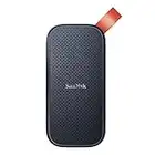 SanDisk 2TB Portable SSD - Up to 520MB/s, USB-C, USB 3.2 Gen 2 - SDSSDE30-2T00-G25,Solid State Drive