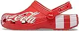 Crocs Unisex x Classic Clog, Official Coca Cola Merchandise, Red, 8 US Women