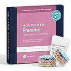 Nourished Prenatal Folic Acid Nutrient Gummies, Folic Acid 400mcg, Vitamin D3, Iron, K2, Zinc, Fertility & Pregnancy, Gummy Nutrition for Women