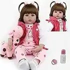 antboat 20 inches 50cm Reborn Dolls Baby Girls Real Life Baby Dolls Soft Silicone Toddler Doll Cheap Pacifier Toys