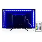 PANGTON VILLA Led Strip Lights 6.56ft for 40-60in TV, USB LED TV Backlight Kit with Remote - 16 Color 5050 LEDs Bias Lighting for HDTV