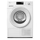 Miele TSD263 WP 8 kg Tumble Dryer - Freestanding, Quiet Dryer with Heat Pump, Miele@Home Intelligent Laundry Care, A++ Rated Energy Efficiency, in Lotus White