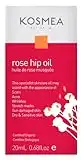 Kosmea Rosehip Oil – Anti-Aging Benefits for Face & Body – Premium Quality Super-critically Extracted Oil Using The Entire Fruit, Seed & Skin - 0.68 fl oz