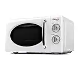 Girmi FM21 Forno Microonde Vintage Combinato, 1150W, 20 Litri, Bianco