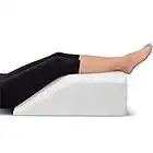 Bluemoon Bedding® Leg Elevation Pillow For Sleeping Post Surgery Bed Rest Foam Wedge Pillows For Leg & Knee, Helps uce Foot, Hip & Lower Back Pain, Improves CirculationIncludes Removable Cover