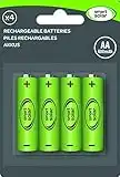 Smart Solar AA 600mAH Rechargeable Batteries