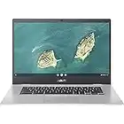 ASUS Chromebook CX1500CNA-BR0110 - Ordenador Portátil 15.6" HD (Celeron N3350, 8GB RAM, 64GB eMMC, HD Graphics 500, Sistema operativo Chrome) Color Plata - Teclado QWERTY español