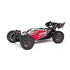 ARRMA 1/8 Typhon 4X4 V3 3S BLX Brushless Buggy RC Truck RTR (Transmitter and Receiver Included, Batteries and Charger Required), Red, ARA4306V3, Unisex Adult