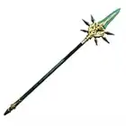 Fantasy Game Style Genshin Foam Cosplay Satety Foam Sword Scepter Blade Weapon Costume (Choose Style) (Primordial Jade Winged-Spear- 39.5 inch), Gold