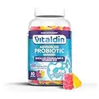 VITALDIN Kulturen Komplex Gummies – Bakterienstamm Bacillus Coagulans 500 Millionen KBE Dosis pro Tag & Vitamin B12 – 60 Gummibärchen (1 Monat) – Darmflora - Glutenfrei - für Kinder & Erwachsene