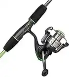 Ugly Stik 5’6” GX2 Spincast Youth Fishing Rod and Reel Spinning Combo, 2 Piece Rod, Size 30 Reel, Right/Left Hand Position