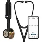 3M™ Littmann® CORE Digital Stethoscope, 8870, High Polish Copper Chestpiece, Black Tube, Stem and Headset, 27 inch