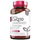 Coenzyme Q10 200mg par Capsule − 120 Capsules végane de CoQ10 fortement concentrées (provision de 4 mois) − Fabriqué au Royaume-Uni par Nutravita