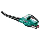 Bosch ALB 18 LI - Soffiatore di foglie (210 km/h, 60 dB, 80 dB, 2.5 m/s², 1.5 m/s²), Nero/ Verde