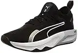 PUMA Femme PWR XX Nitro Wn's Chaussure de Gymnastique, Black White Metallic Silver, 40 EU