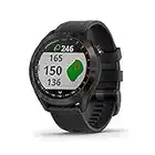 Garmin Approach S40, Stylish GPS Golf Smartwatch, Lightweight with Touchscreen Display, Black