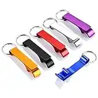6PCS Colorful Mcyye Beer Bottle Openers, Premium Metal Keychain Bottle Opener, Beverage Bottle Opener for Men, Women, Small and Practical, Easy to Carry, Open the Lids of Beer Bottle Easily
