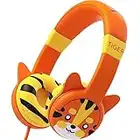 Kidrox Kids Headphones Age 2-7 for Boys & Girls – 85dB Volume Limited Wired Toddler Headphones for School with Adjustable Headband – On Ear Baby Headphones – Ecouteur Enfant avec Fil