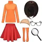 HMPRT Halloween Costume Adult,Sexy Halloween 2022 Cosplay Outfit for Women,L