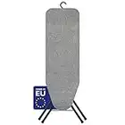 Bartnelli Rorets Ironing Board Made in Europe | Compact Space Saving Smart Hanger Iron Board for Easy Storage | Lightweight, 4 Layer Cover Pad, 4 Leg, for Dorm, Laundry Room, or Small Space(43x13-35)