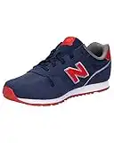 NEW BALANCE Zapatilla Moda Casual Junior YC373XF2 Azul/Rojo (Numeric_38)