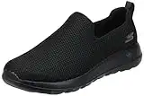 Skechers Men's Go Max-Athletic Air Mesh Slip on Walking Shoe Sneaker, Black, 11 X-Wide