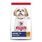 Hill's Science Diet Dry Dog Food, Adult 7+ for Senior Dogs, Small Bites, Chicken Meal, Barley & Brown Rice Recipe, 5 lb. Bag