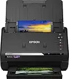 Epson FastFoto FF-680W Scanner (scannt 10 x 15 Foto in einer Sekunde, bis DIN A4, beidseitiger Scan, automatische Ausrichtung, Zuschnitt und Optimierung, Bilder einfach speichern)