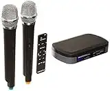 DJ Tech Pro VocoPro Digital Karaoke Mixer with Wireless Mics and Bluetooth Receiver (TabletOke-II)