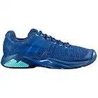 Babolat Uomini Propulse Blast AC Scarpe da Tennis Scarpa per Tutte Le Superfici Blu - Turchese 44,5