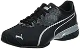 PUMA Tazon 6, Zapato de Entrenamiento Cruzado Hombre, First Mile Negro Plata, 39 EU