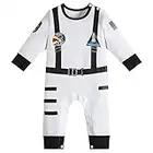 Paddy Field Baby Boys Girls Astronaut Suit Space Explorer Jumpsuit Cosplay Costume Halloween (3-6 Months)