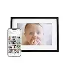 Skylight Frame: 10 inch WiFi Digital Picture Frame with Load from Phone Capability, Touch Screen Digital Photo Frame Display - Gift for Friends and Family