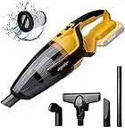 Mellif Cordless Vacuum for Dewalt 20V Max Battery, Handheld Electric Power Vacuum Cleaner for Hardwood Floor Carpet Pet Hair Car (No Battery)