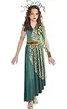 Amscan 8402378 Girls 2 Pcs. Medusa Child Costume | Large 12-14 Years | 1 Set